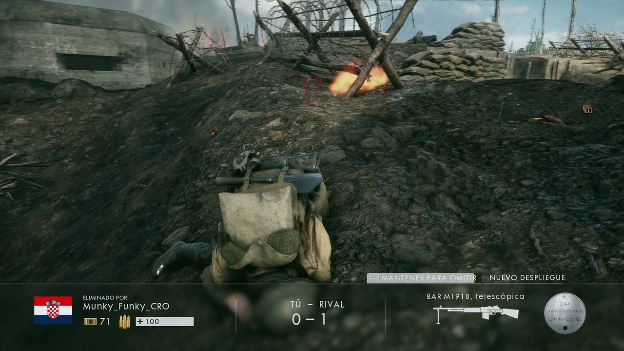 prueba video battlefield