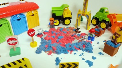Tayo the little bus. Video for kids. Tayo bus and Lego city. New garage