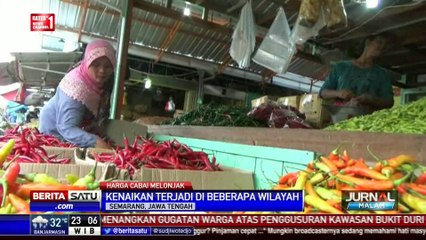 Harga Cabai di Semarang dan Sorong Sundul Langit