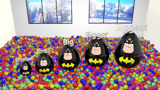 Learn Colors with Surprise Eggs Prank 3D for Kids Toddlers Color Balls Smiley Face by DuckDuckKidsTV