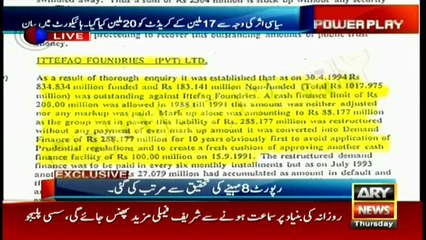 Arshad Sharif brings Federal Anti-Corruption Report --1994 to surface