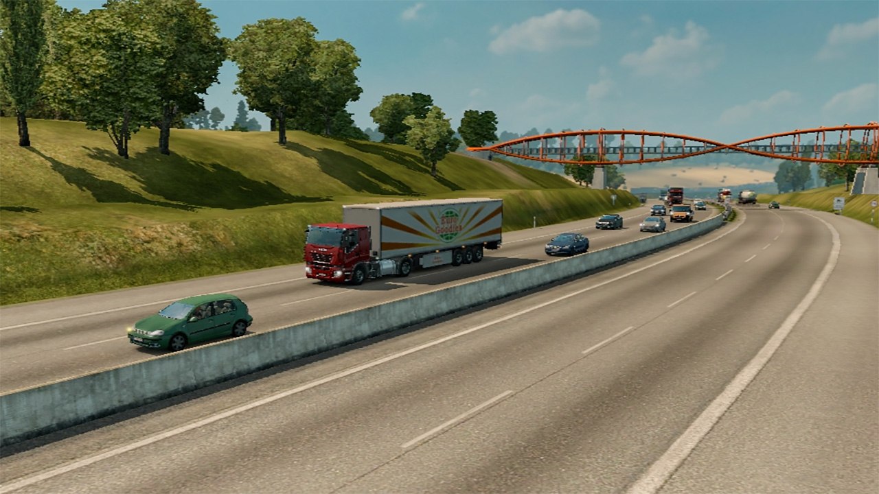 Euro Truck Simulator 2 Gameplay #6 Baverages Transport to Praha IVECO STRALIS Truck