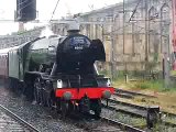 The LNER A3 Class 4-6-2 No. 60103 'Flying Scotsman' - With a wheel slip!