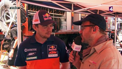 Matthias Walkner : "J'espère que tout ira bien pour Toby Price"