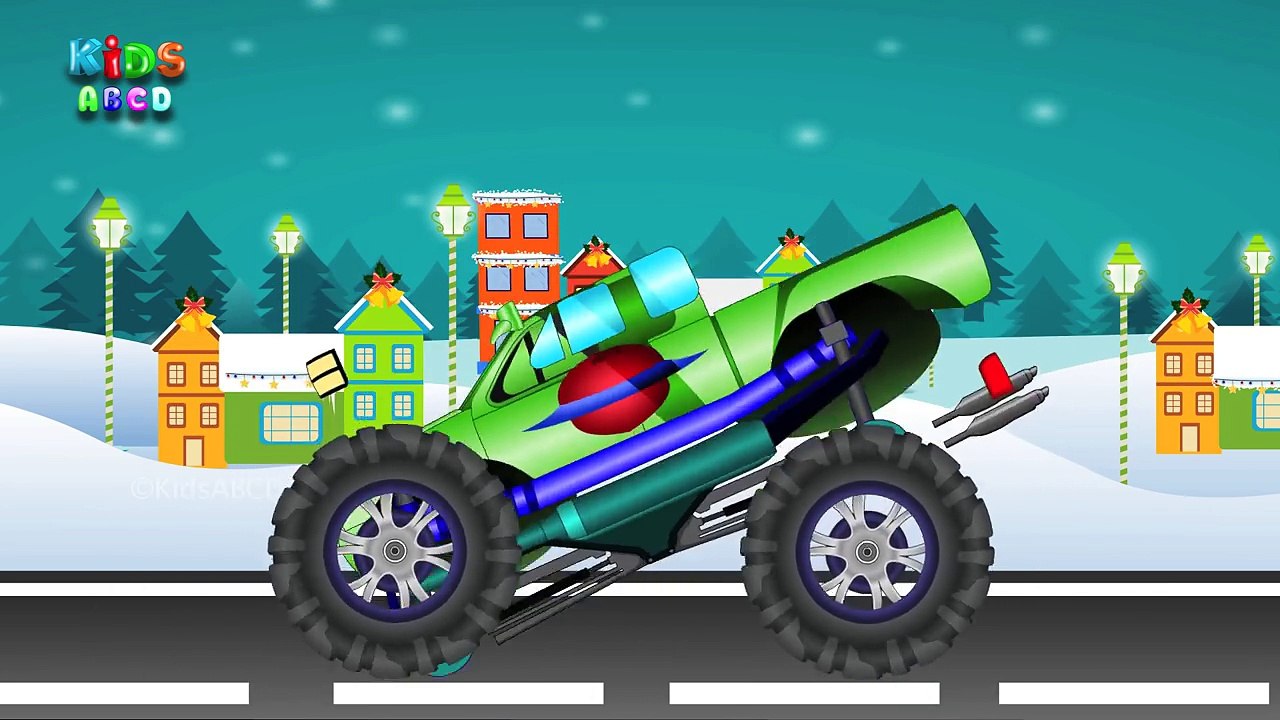 Monster Truck Stunts | Monster Trucks For Children | Videos For Kids