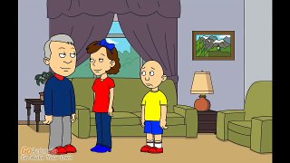 Caillou's grandpa babysits Caillou