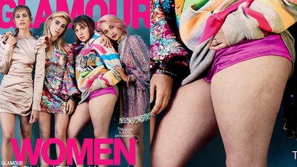 Lena Dunham Kept It Real AF On The Cover Of Glamour Mag