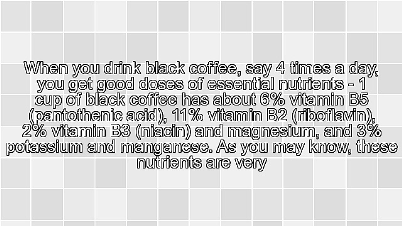Top 5 Black Coffee Benefits