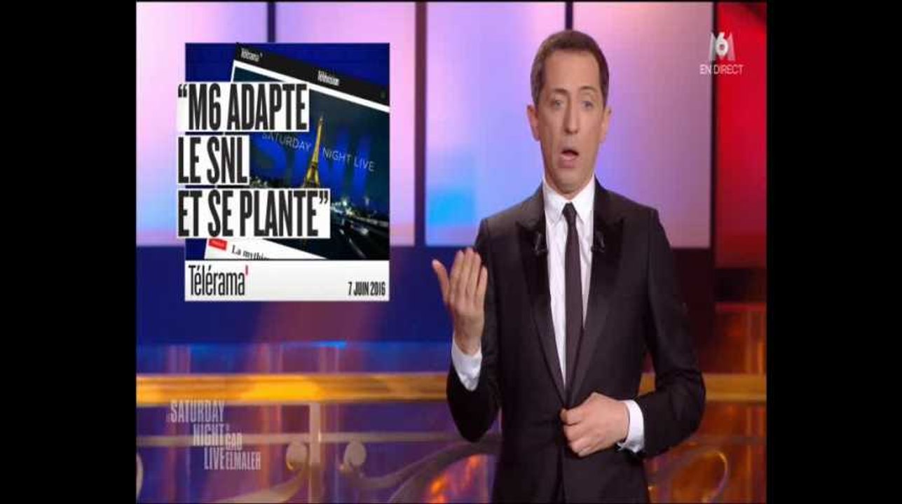 SNL : Gad Elmaleh cite Télérama... en tronquant le titre de l'article