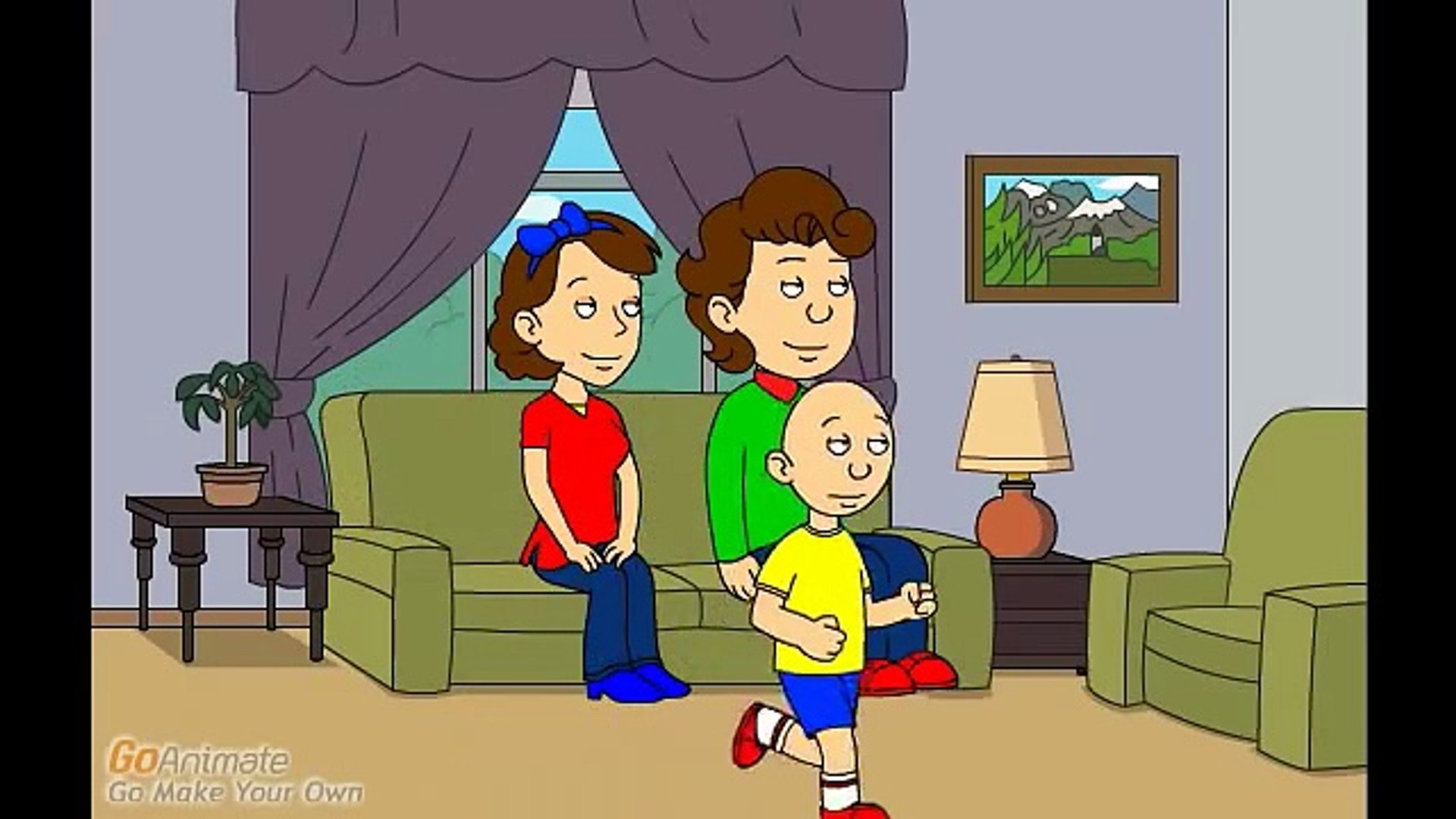 Caillou Creates A Youtube Account While Grounded Video Dailymotion - caillou plays roblox
