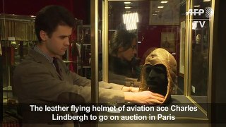 Lindbergh's lost flying hat could turn up a fortune