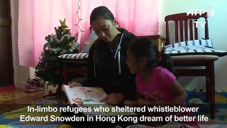 Hong Kong 'Snowden refugees' dream of better life[2]