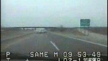 Police chasing a bmw m3