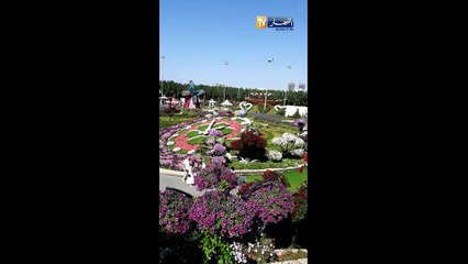 حديقة ساحرة ب  دبي  تخطف الأنظار