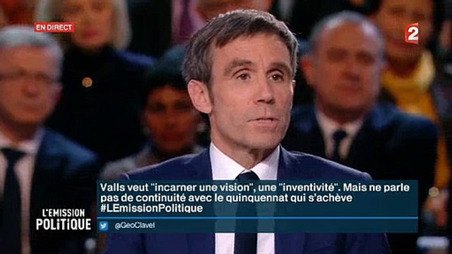Parfois, j'ai pu me tromper , reconnaît l'ancien Premier Ministre Manuel Valls en direct sur France 2
