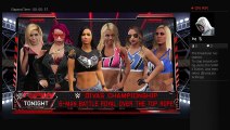 WWE 17 six diva battle royal to crown a new divas champion for my new show TOTAL DIVAS (295)