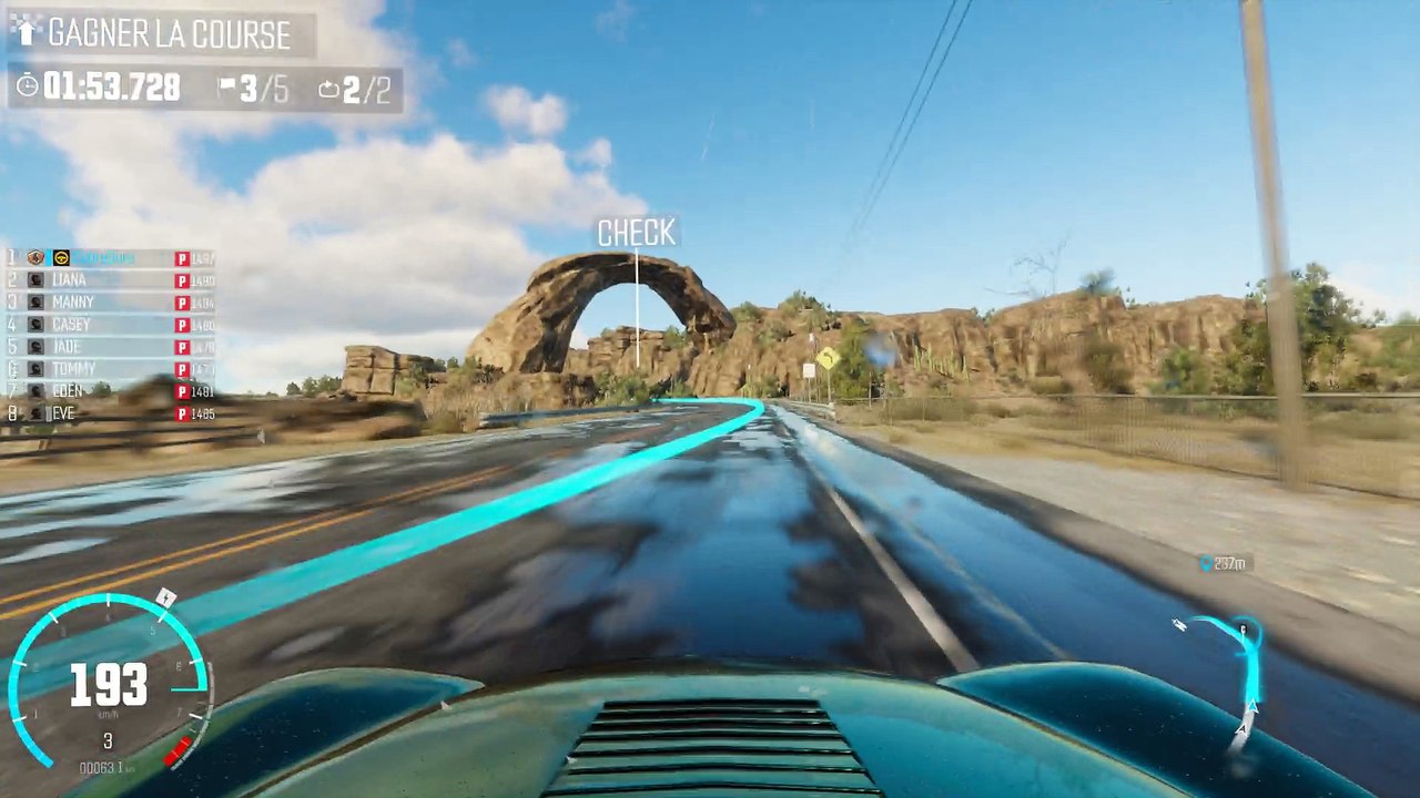 The Crew Wild Run : AMG GT performance comparison