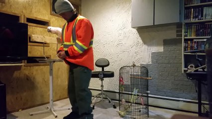 How to fix a round cage