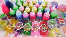 Combine Slime All the Colors Water Clay Learn Colors Slime Water Balloons DIY