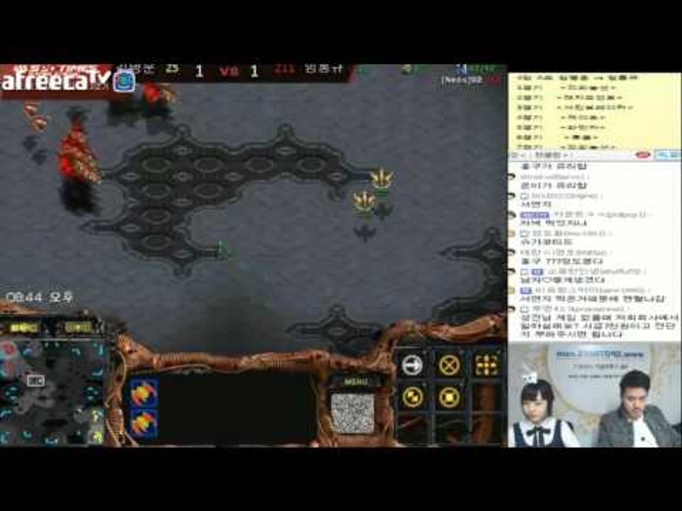 Starcraft Brood War 스포타임즈 스타리그 시즌2 SPOTimes Starleague S2 Larva임홍규 (Z) vs ZerO김명운 (Z) Ro4 Bo7 Set 3
