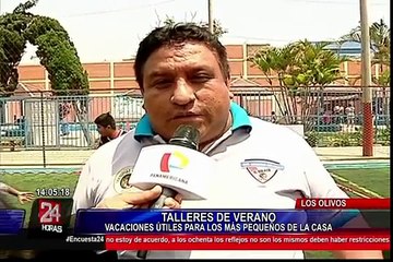 Los Olivos: escuela de fútbol y vóley para los más pequeños
