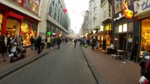 Climbing to the Highest Point of Amsterdam for New Year Fireworks