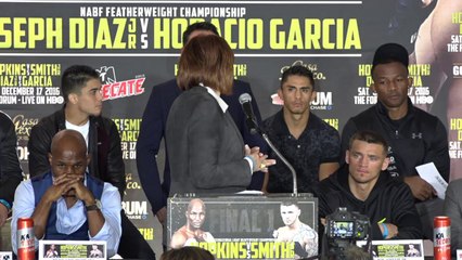 Thabiso Mchunu fighting on #Final1 Undercard speaks at the press conference