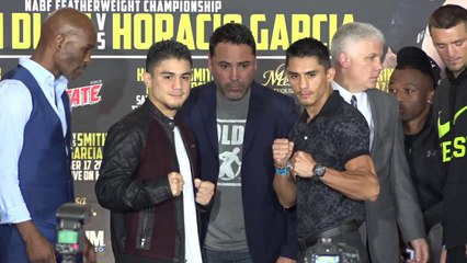 Fighters for this weekends fights face off