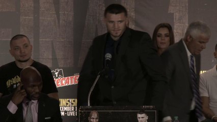 Joe Smith Jr Speaks at the #Final1 Press Conference @theforum #HopkinsSmithJr @HBO
