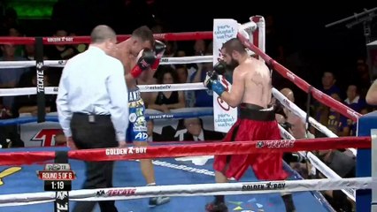 VIDEO: Joseph AGUIRRE Knocks Down Roberto RIVERA | LA FIGHT CLUB | #GoldenBoyBoxing