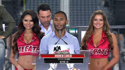 VIDEO: Andrew Cancio | Final Press Conference #CaneloSmith #boxing #ringtv #goldenboypromotions