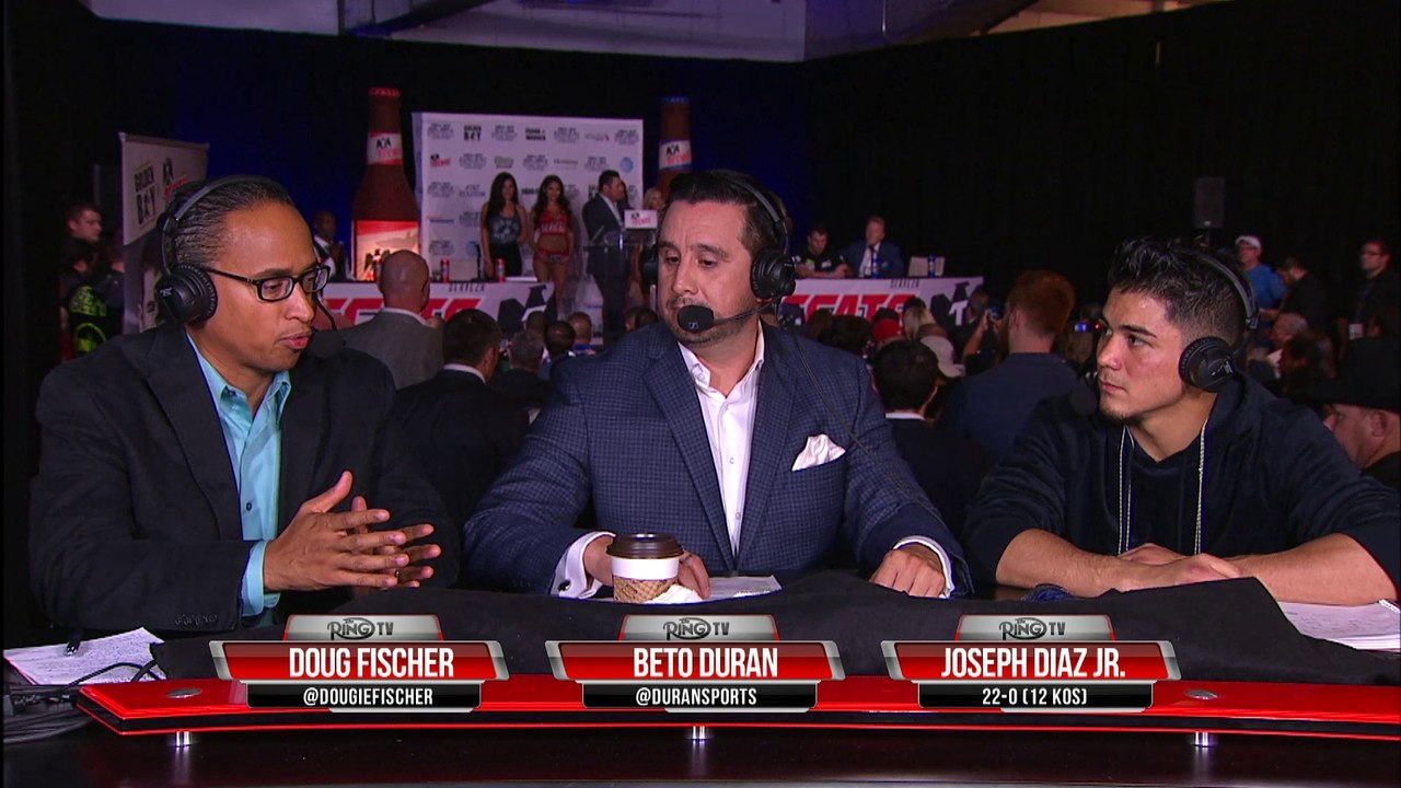 VIDEO: Joseph Diaz Interview With Ring TV  | Canelo Smith - Post Fight Press Conference