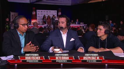 VIDEO: Joseph Diaz Interview With Ring TV  | Canelo Smith - Post Fight Press Conference