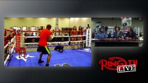 Willie Monroe Jr. Media Workout and Interview with Andrew Cancio