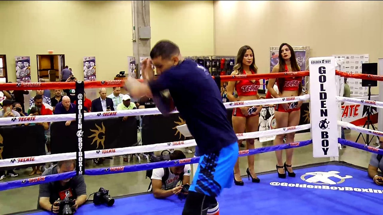 Gabriel Rosado Media Workout