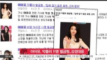 가수 아이유, 악성댓글 네티즌 벌금형 처분 확정 '강경대응'