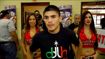 Diego De La Hoya Media Workout and Interview with Joseph Diaz Jr.