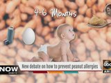 New debate on how to prevent peanut allergies with kids