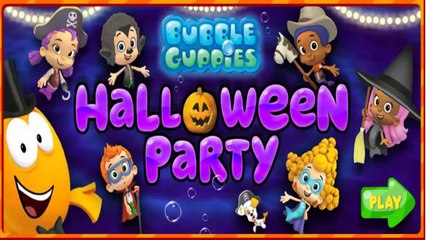 Bubble Guppies Halloween Party - Animated Cartoon Children Game Bubble Guppies Games To Play