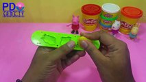 Play Doh Learn Colors for Kids Play Doh Ice Cream Elephant Popsicles trucks and cars frog