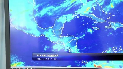 Fin de semana con lluvias y frio