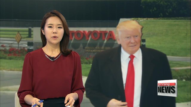 Toyota should pay 'border tax' if it builds factory in Mexico: Trump