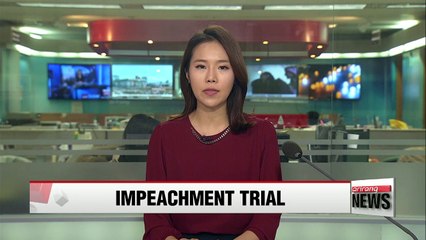 Скачать видео: Constitutional Court holds second hearing on President Park's impeachment motion