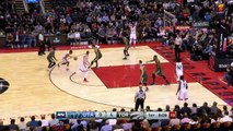 Kyle Lowry Injury - Jazz vs Raptors - January 5, 2017 - 2016-17 NBA Season