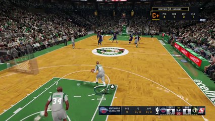 No Look Assist for a Slam Dunk