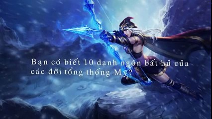 10 danh ngôn bất hủ của các đời tổng thống Mỹ (Hoa Kỳ)