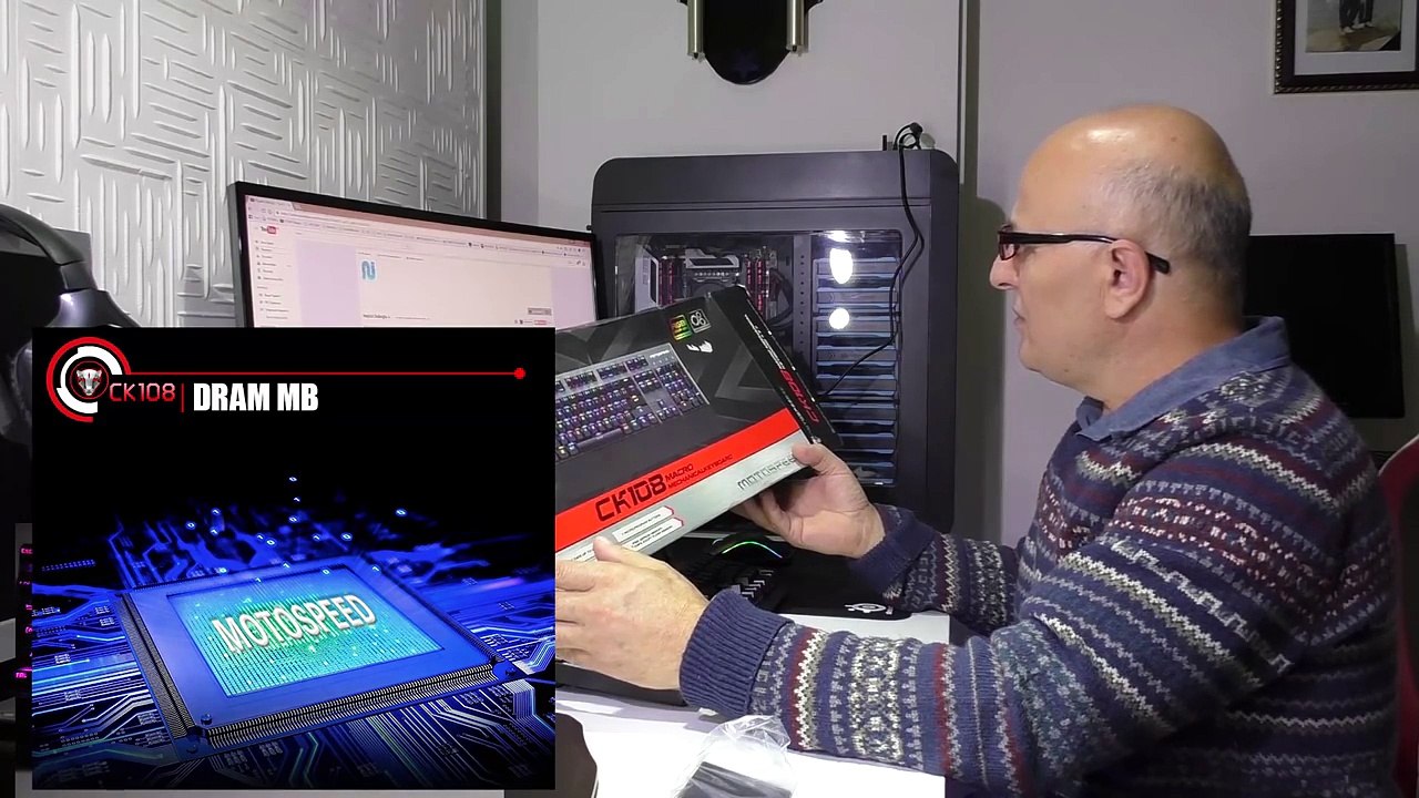Motospeed CK108 Mekanik Klavye Tanıtımı | Motospeed Klavye Kutu Açılımı