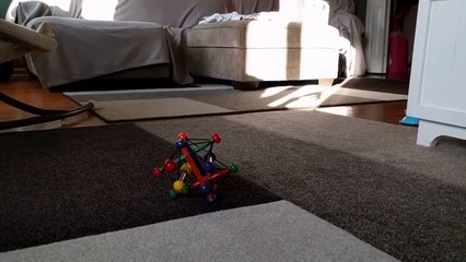 Dad entertains himself or Mission impossible baby style!