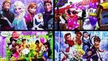 Disney FAIRIES Puzzle Games Rompecabezas de Tinker Bell Kids Learning Toys Play Learn Puzz