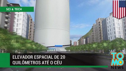 Elevador do espaço alcançaria 20 quilômetros no céu.